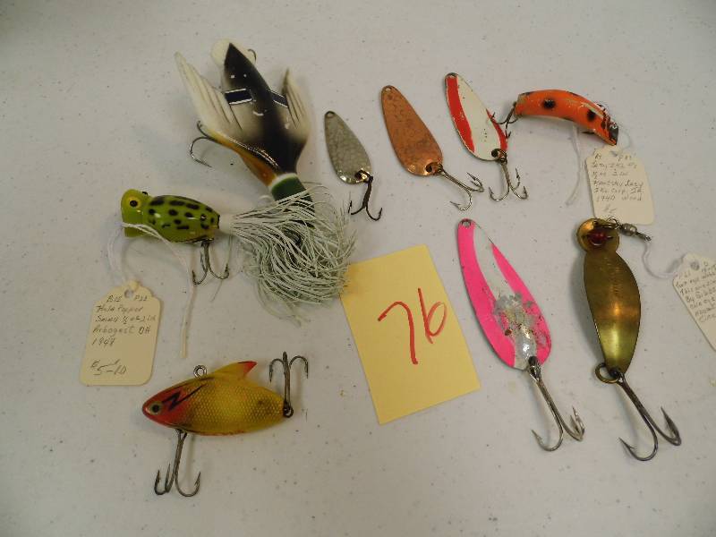 lot 76 image: Assorted Lures - Tackle