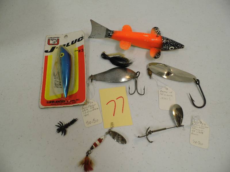 lot 77 image: Assorted Lures - Tackle
