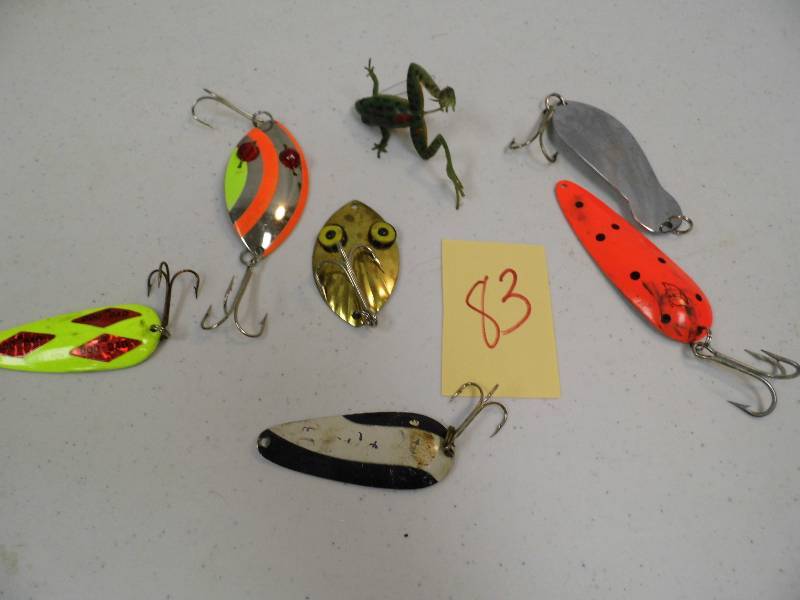 lot 83 image: Assorted Lures - Tackle