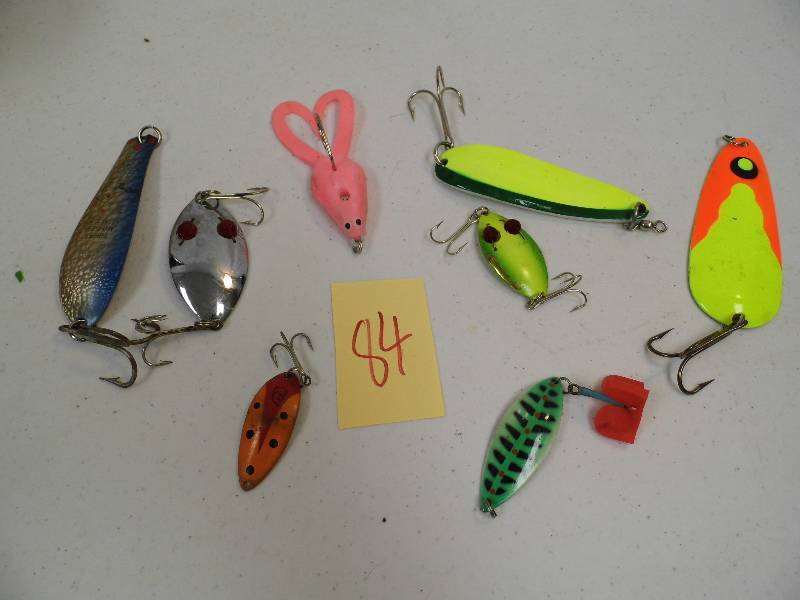 lot 84 image: Assorted Lures - Tackle