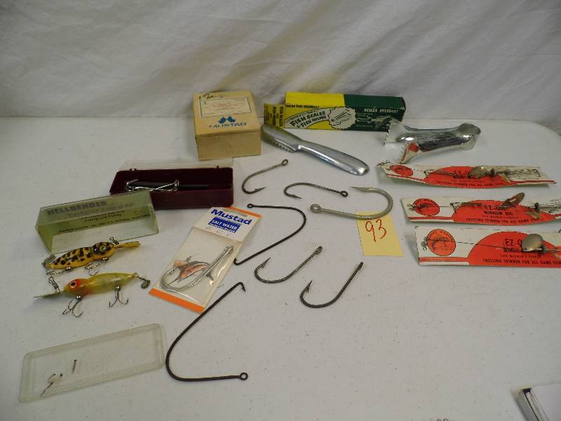 lot 93 image: Assorted Lures - Tackle