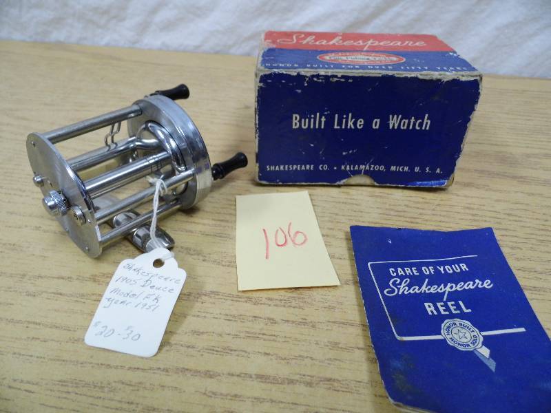lot 106 image: Shakespeare Duece Reel