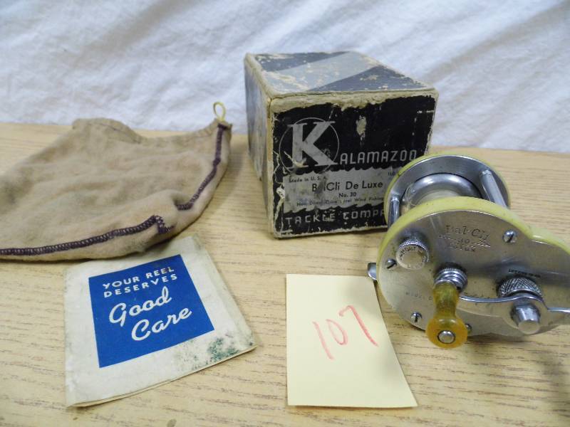 lot 107 image: Kalamazoo Reel