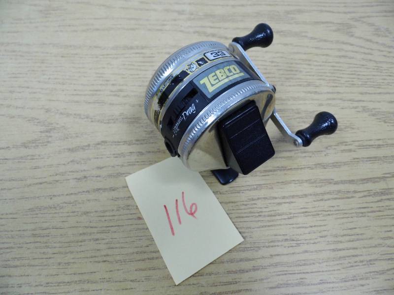 lot 116 image: Zebco Reel