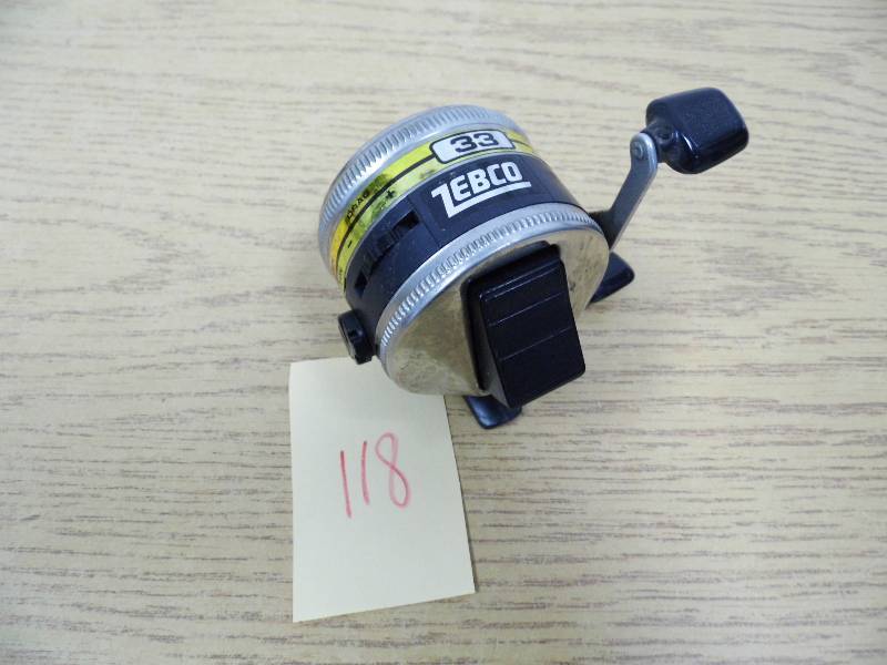 lot 118 image: Zebco Reel