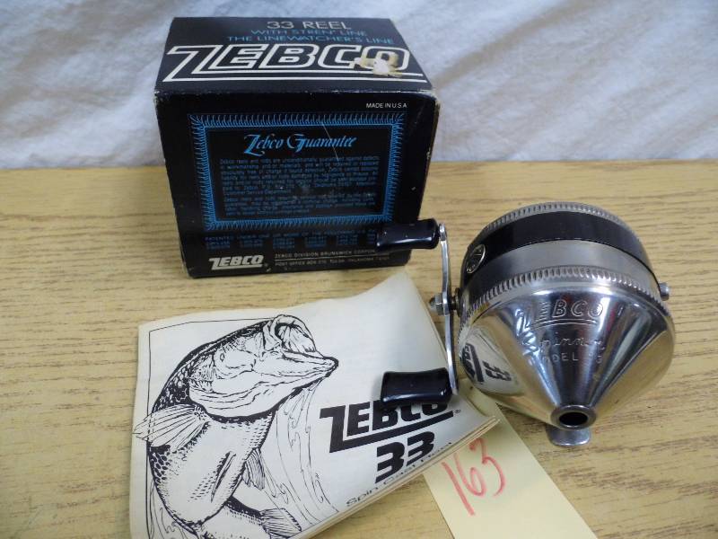 lot 163 image: Zebco Reel