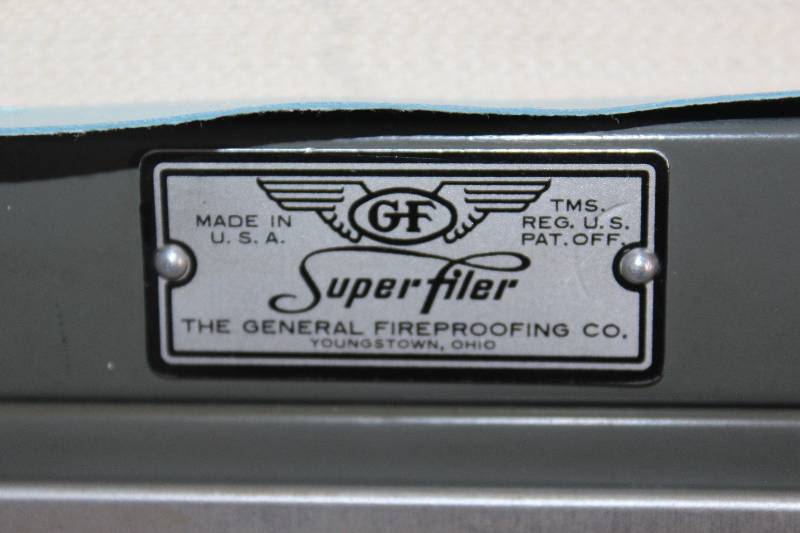 General Fireproofing Superfiler Fireproof 5-Drawer Metal ...