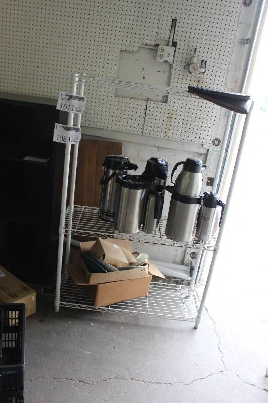 3-Adjustable Shelf Metal Rack