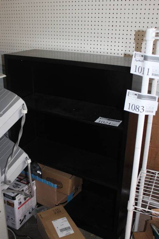 3-Shelf Metal Bookcase
