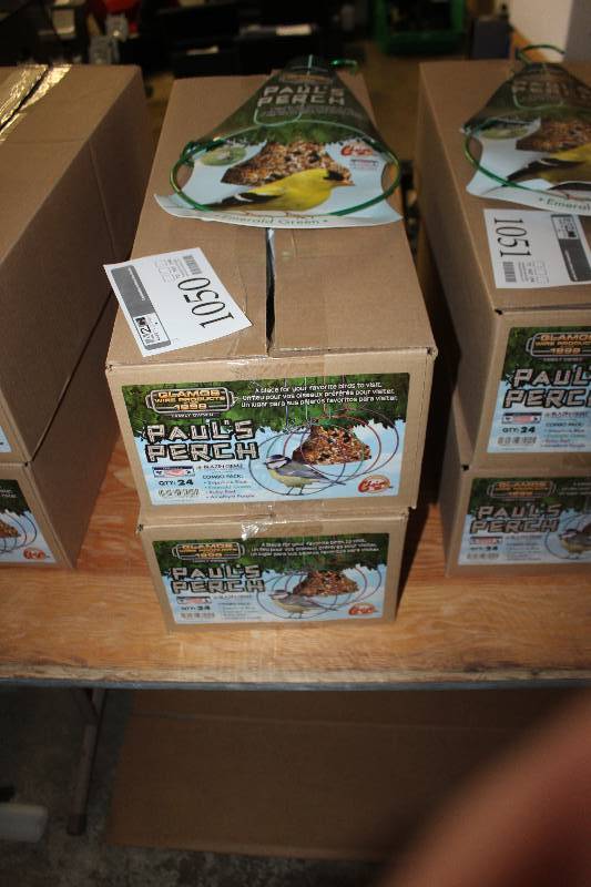 Lot of (2) Boxes of Glamos Wire Products Paul�s Perch