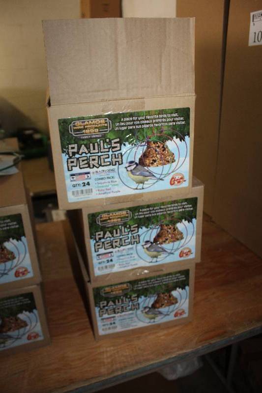 Lot of (3) Boxes of Glamos Wire Products Paul�s Perch