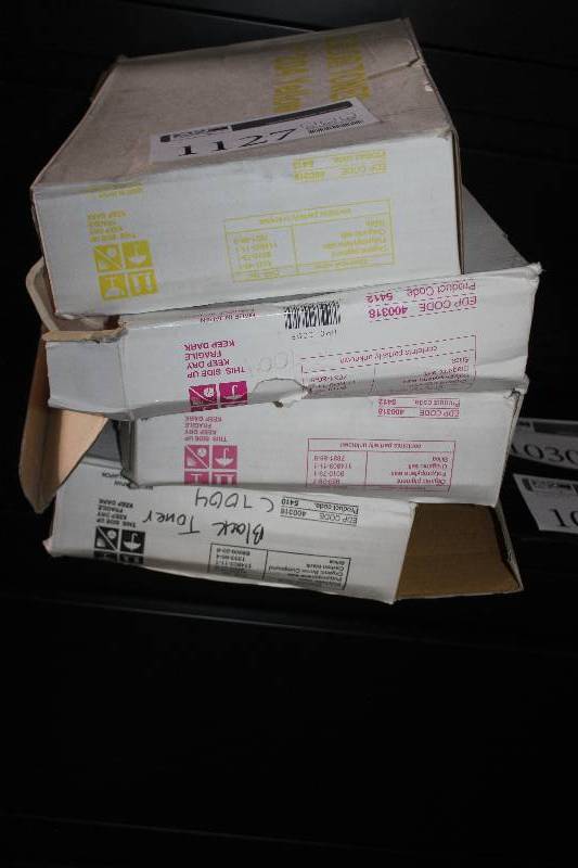 Lot of (6) Boxes of Printer Toner