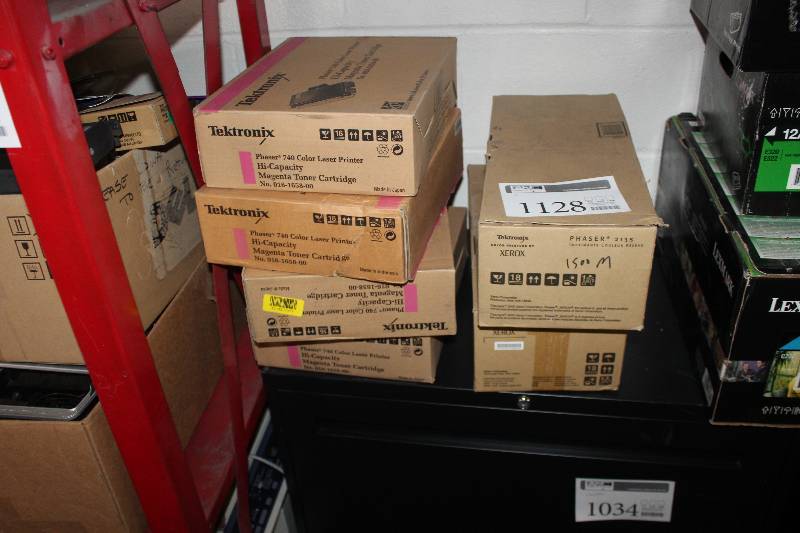 Lot of (6) Boxes of Printer Toner