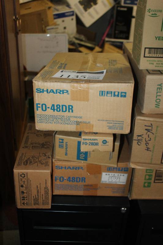 Lot of (6) Boxes of Printer Toner