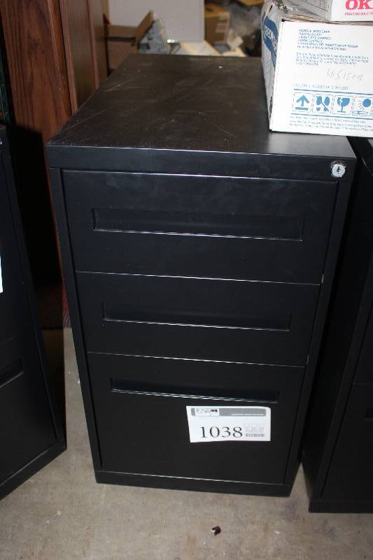 3-Drawer Metal Office Cabinet