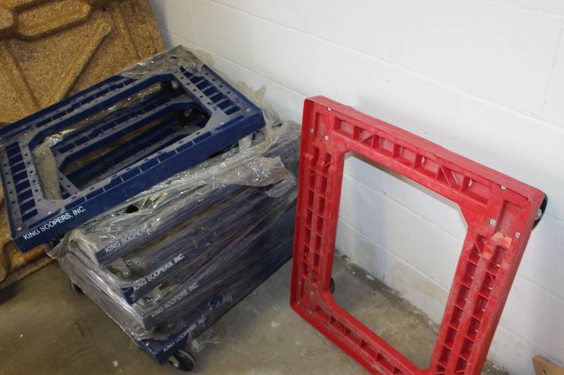 Lot of (3) Plastic Trays