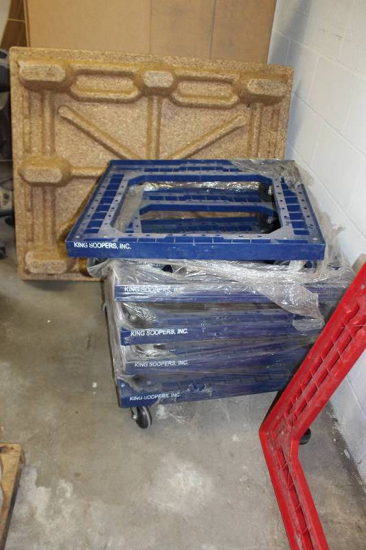 Lot of (3) Plastic Trays