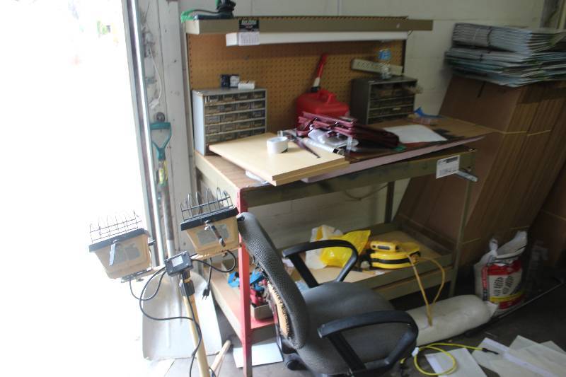 Work Shelf, Reel Light, Lights, Rolling Office Chair