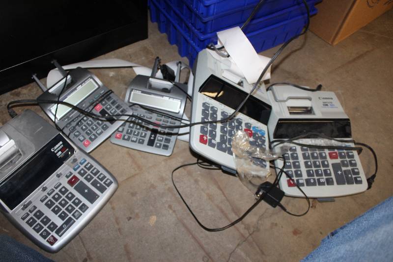 Electronic Adding Machines