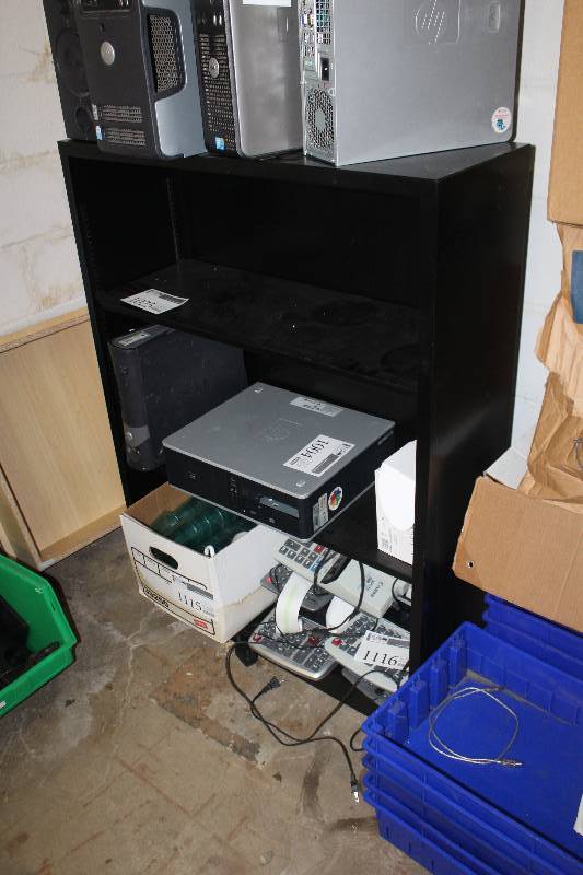 3-Shelf Metal Bookcase