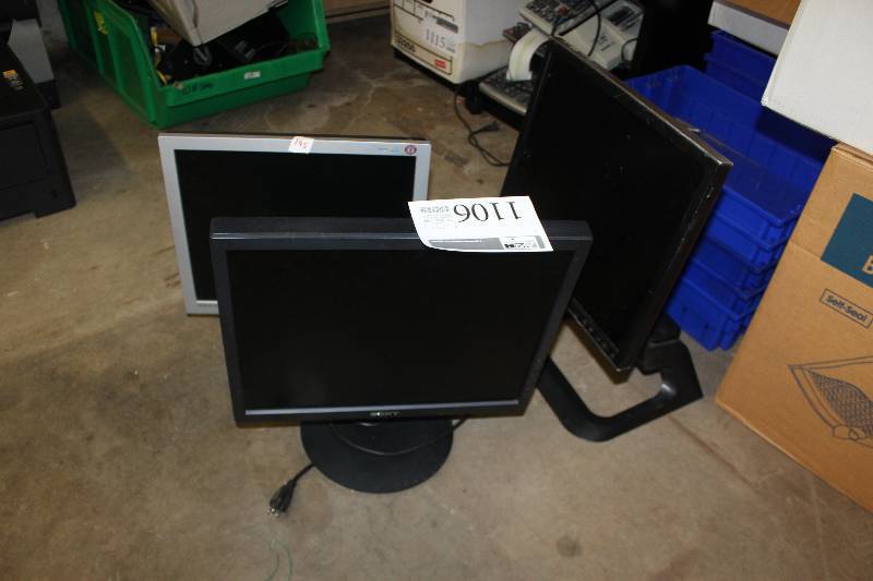 Lot of (3) Computer Monitors