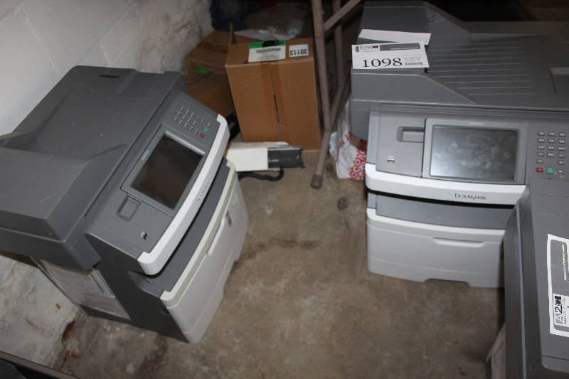 Lot of (2) Lexmark XS463de Printers
