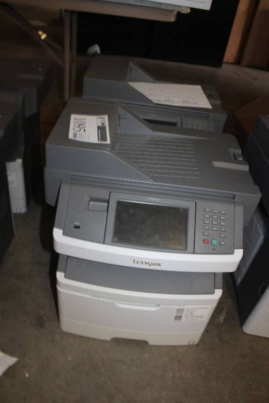 Lot of (2) Lexmark XS463de Printers