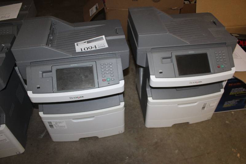 Lot of (2) Lexmark XS463de Printers