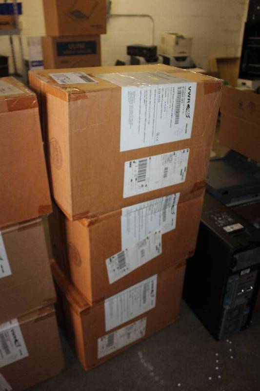 Lot of (3) Boxes of VWR Basic Protection SMS Labcoats w 3-Pockets