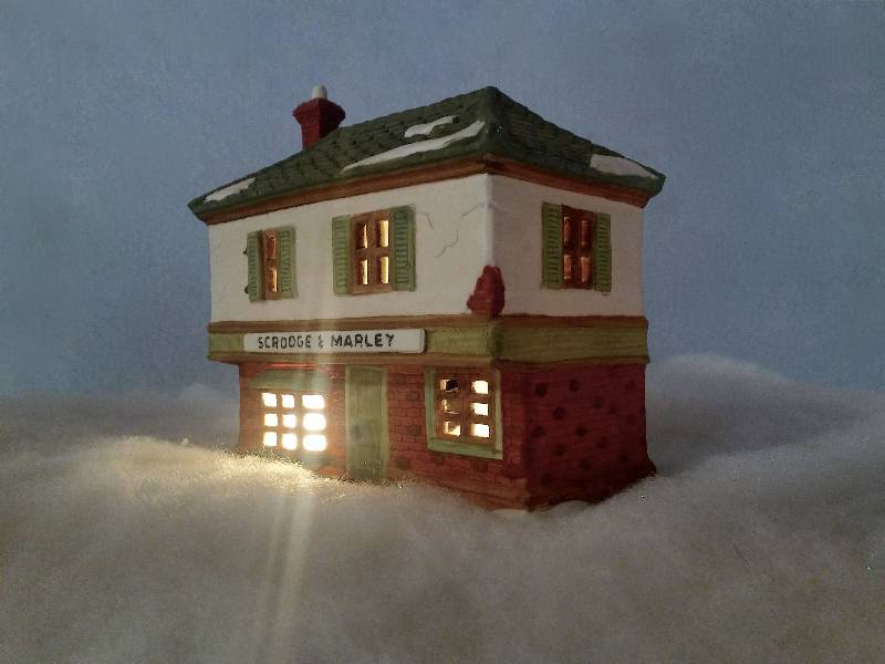 lot 14 image: Scrooge & Marley Counting House