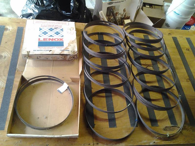 lot 16 image: Lot Of Approx. 14 Band Saw Blades