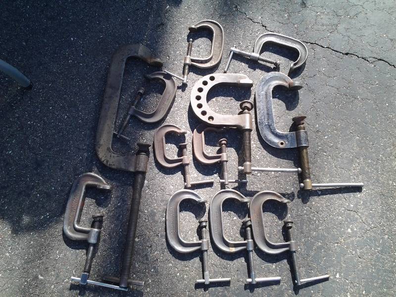 lot 46 image: 12-C Clamps