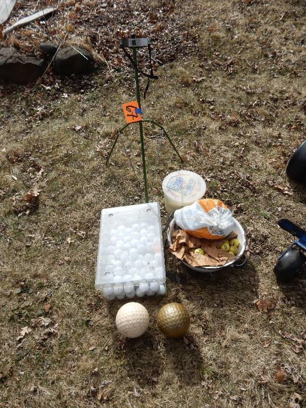 lot 67 image: Golf Suppliesballs as pictured