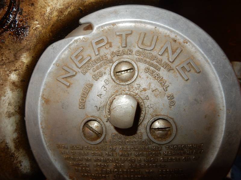 lot 22 image: Neptune Outboard Motor. Pulls over