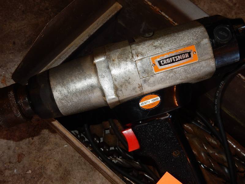 lot 103 image: CRAFTSMAN, 12 in Square Drive Double Insulated Impact tool