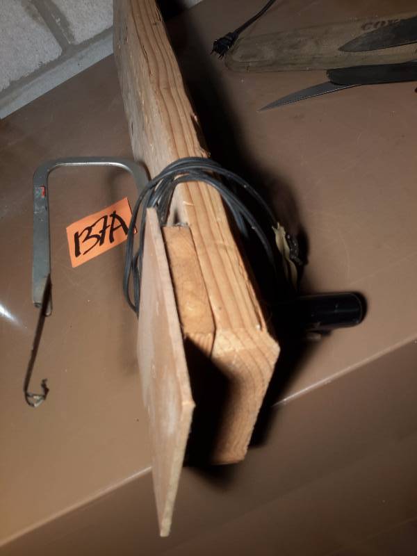 lot 151A image: Home Made Jig Saw