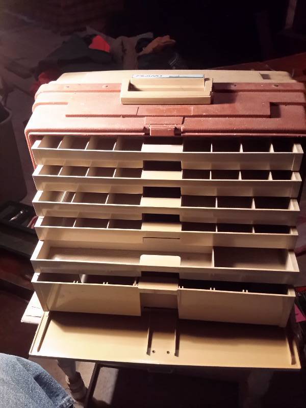lot 165 image: Plano Plastic Tackle box