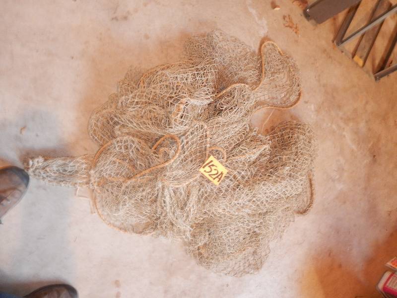 lot 152A image: large GOLF practice net.. Not sure how big, but large