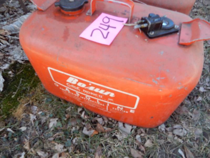 lot 249 image: 2 Gas Cans