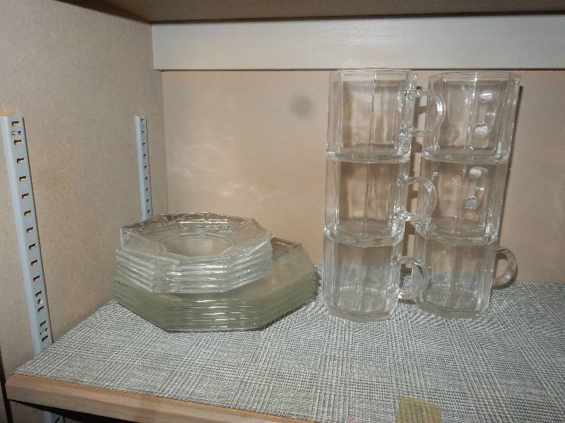lot 21E image: Misc. Dishesplates, Cup Saucers as pictured..