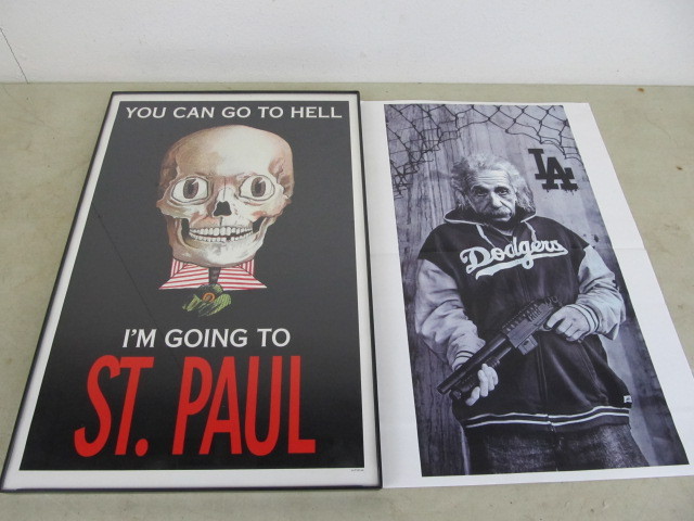 lot 6 image: Lot of 2 Posters