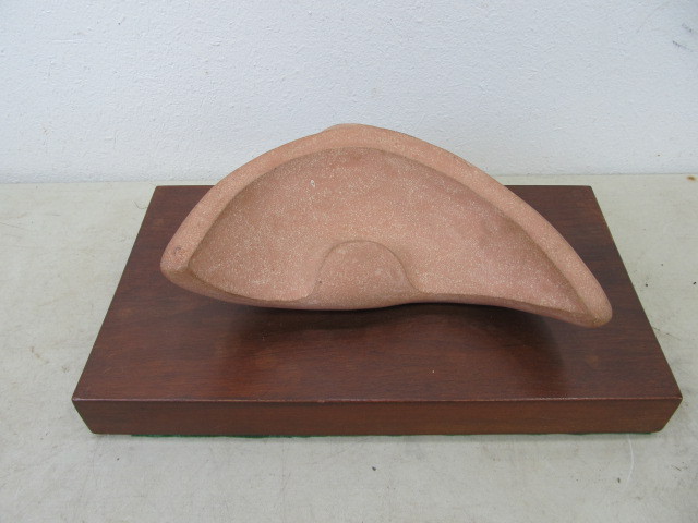 lot 34 image: Vintage Mid Century Abstract Sculpture on Base