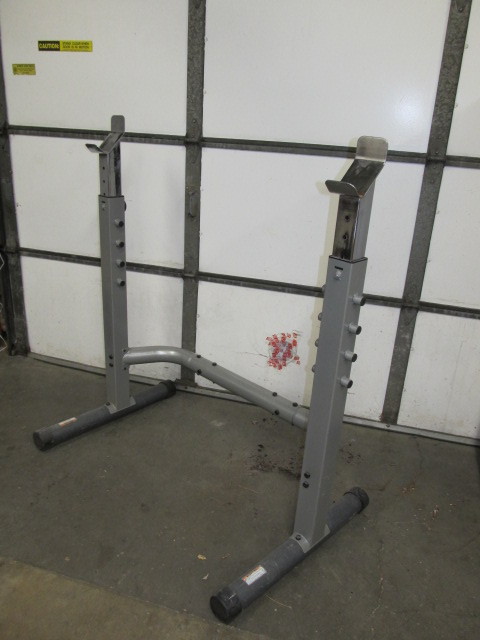 lot 84 image: Heavy Duty Squat Weight Rack
