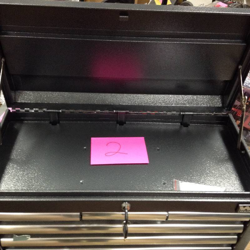 Wen Heavy Duty Tool Cabinet Never used small dents on side 26