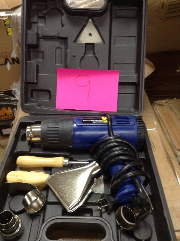 Wen Dual Temperature Heat Gun Kit Never used