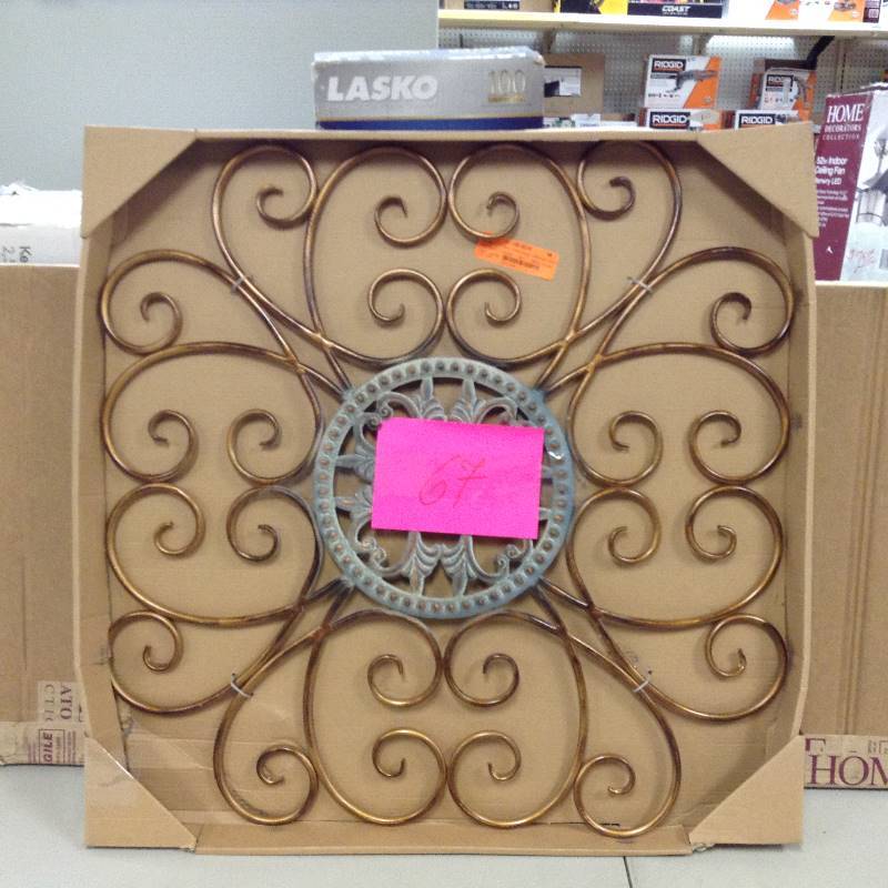 Scroll Medallion Wall Art