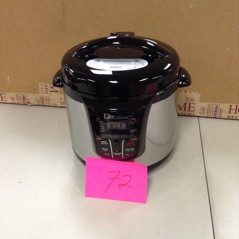 Elite EPC-808 8-Quart 13-Function Electric Pressure Cooker Never used