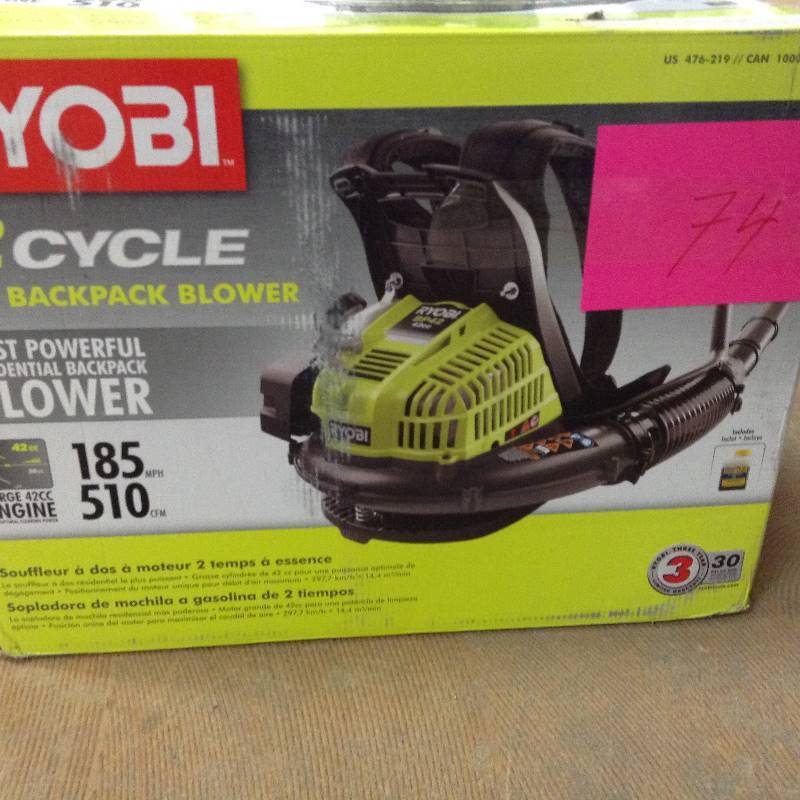 Ryobi 2 Cycle Backpack Blower