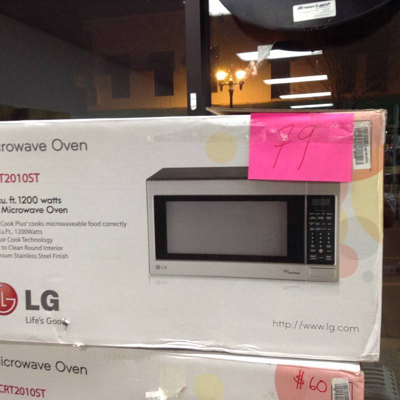 LG Microwave Oven Model LCRT2010ST Not used
