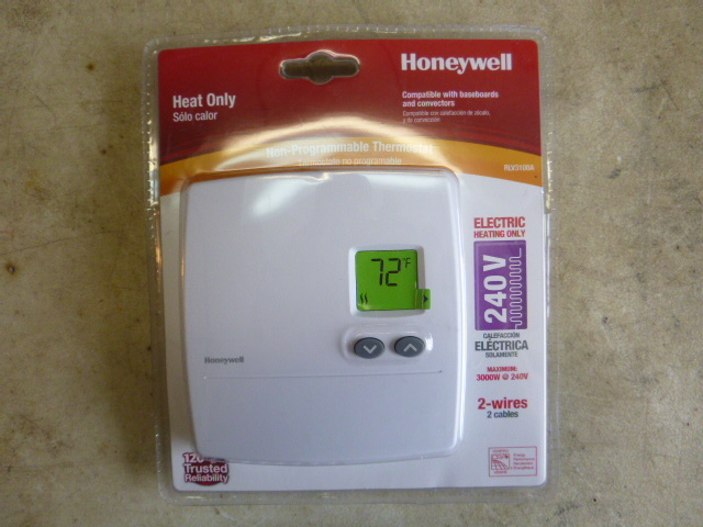 lot 33 image: Honeywell Non-Programmable Thermostat